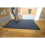 5 Star Entrance Door Mat 0.9 x 1.5m Black/Blue FS712876