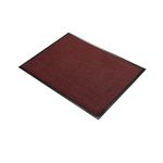 5 Star Entrance Door Mat 0.9 x 1.2m Black/Red FS712884