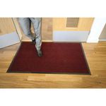5 Star Entrance Door Mat 0.9 x 1.2m Black/Red FS712884