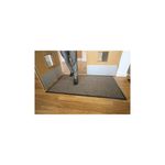 5 Star Entrance Door Mat 0.6 x 0.9m Black/Brown FS712887