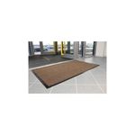 5 Star Entrance Door Mat 0.9 x 1.5m Black/Brown FS712888