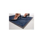 5 Star Washable Indoor Entrance Door Mat 0.6x0.85m Black/Blue FS712907
