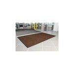 5 Star Heavy Duty Ribbed Door Mat 0.6 x 0.9m Brown FS712946