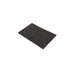 5 Star Heavy Duty Ribbed Door Mat 0.8 x 1.2m Brown FS712948