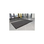 5 Star Indoor High Traffic Entrance Mat 0.6 x 0.9m Black/Grey FS712952