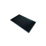 5 Star Fingertip Rubber Outdoor Door Mat 0.8 x 1m Black FS712962