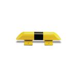Collision Protection Bar for Indoor Use 86x400mm Ylw/Blk FS781321