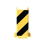 Heavy Duty Pallet Rack Protector U Prof 400x6 Ylw/Blk FS786319