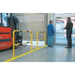 Traffic-Line Steel Hoop Guard for Indoor 1000x1500 Ylw/Blk FS787149