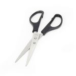 5 Star Scissors Stainless Steel Blades 165mm ABS Handles Black 902568