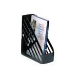 5 Star Magazine Rack File Foolscap Black 909248