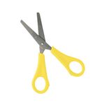 5 Star Office School Scissors Plastic Handles Stainless Steel Blades 130mm Assorted (Pack of 30)