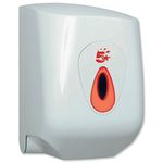 5 Star Centrefeed Dispenser Large 230x235x350mm Plastic White