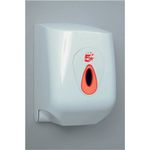 5 Star Centrefeed Dispenser Large 230x235x350mm Plastic White