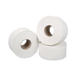 5 Star Mini Jumbo Toilet Rolls 1-Ply 250mmx200m (Pack of 12) 930116