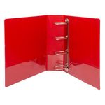 5 Star 4D-Ring Presentation Ring Binder A4 Polypropylene 65mm Red (Pack of 10) 933127