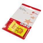 5 Star Sign Here Index Flags Tab with Red Arrow 46x25mm (Pack of 500) 935436