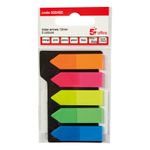 5 Star Index Arrow 12x42mm Assorted 25 Arrows per Card 935460