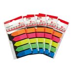 5 Star Index Arrow 12x42mm Assorted 25 Arrows per Card 935460