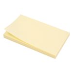 5 Star Extra Sticky Notes Repositionable 76x127mm Yellow (Pack of 12) 935474