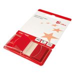 5 Star Standard Index Flags 25x45mm 50 Flags per Pad Red 938203