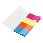 5 Star Index Page Marker Flag 25x45mm 40 Flags per Colour x4 Colours Neon Assorted 938229