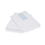 5 Star C5 Window Pocket Envelope Self Seal 90gsm 229x162mm White (Pack of 500) 940411