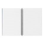 5 Star Wirebound Hardback Notebook Ruled A5 140 Page Indigo (Pack of 5) 943458