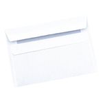5 Star Recycled C6 Wallet Envelope Self Seal Lightweight 114x162mm White (Pack of 1000) H90019