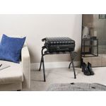 Ashton Metal Luggage Rack Black (Pack of 4) 10441