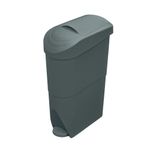 Sanitary Bin Pedal Operated 20 Litre Grey WR-FQ-1003 GREY