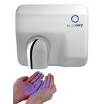 Bluedry Blue Storm Hand Dryer White HD-BD1004W