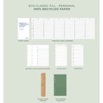 Filofax Camden Personal Organiser Olive 26-022407