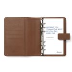 Filofax Camden Personal Organiser Mocha 26-022405