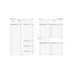 Filofax Refill Day Per Page A5 White 2027 27-68519