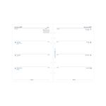 Filofax Refill Week To View A5 White 2027 27-68522