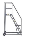 Climb-It Warehouse Safety Steps 600mm Platform 11 Tread Grey AHWS11GY