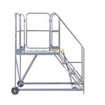 Climb-It Work Platform Easy Slope 1200mm Platform 3 Tread Grey AHWPE1203GY
