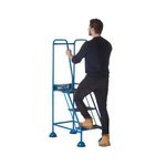 Climb-It Domed Feet Step 3 Tread Anti Slip Blue AAD03SBL