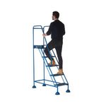 Climb-It Domed Feet Step 5 Tread Anti Slip Blue AAD05SBL
