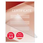 GBC Matt Laminating Pouches A4 150 Micron (Pack of 100) 3747240