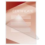 GBC Peel'nStick Laminating Pouch A4 200 Micron (Pack of 100) 41666E