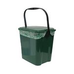 Kitchen Waste Bin Lid 7 Litre Green GDURBA7KCMG-LID