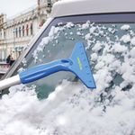 Goodyear 2-in-1 Telescopic Handle Ice Scraper and Snow Brush 905529