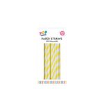 Paper Straws x50 320gsm Assorted Pack of 24 PAR2662