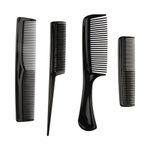 Forever Beautiful Styling Combs x4 Black Pack of 24 PER5550