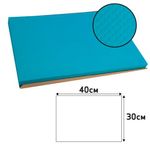 Exacompta Cogir Placemats 300x400mm Embossed Paper Turquoise (Pack of 500) 304039I