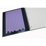 Europa Splash Notebooks 160 Lined Pages A4+ Purple Cover (Pack of 3) EU1502Z