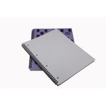 Europa Splash Notebooks 160 Lined Pages A4+ Purple Cover (Pack of 3) EU1502Z