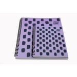 Europa Splash Notebooks 160 Lined Pages A4+ Purple Cover (Pack of 3) EU1502Z